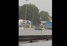 Nubifragio su Sassuolo e comprensorio