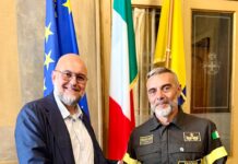 Il Sindaco di Modena incontra il neo Comandante dei Vigili del Fuoco
